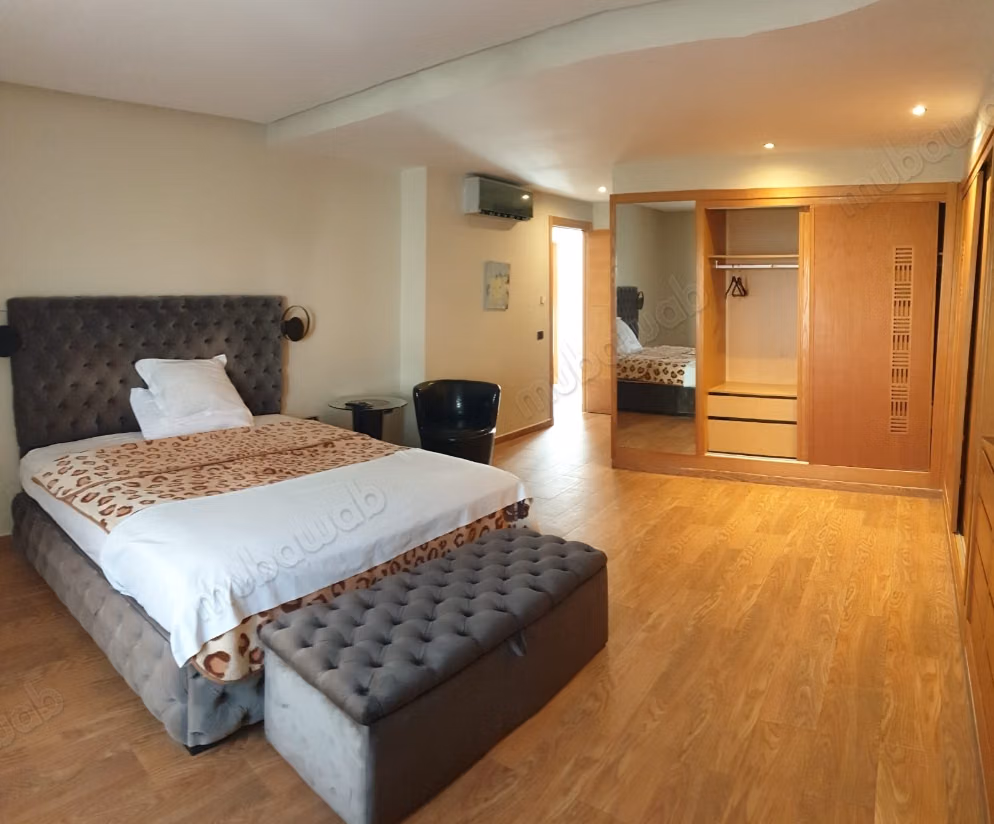 Villa di alta classe in affitto a Dar Bouazza. 3 camere. Arredata