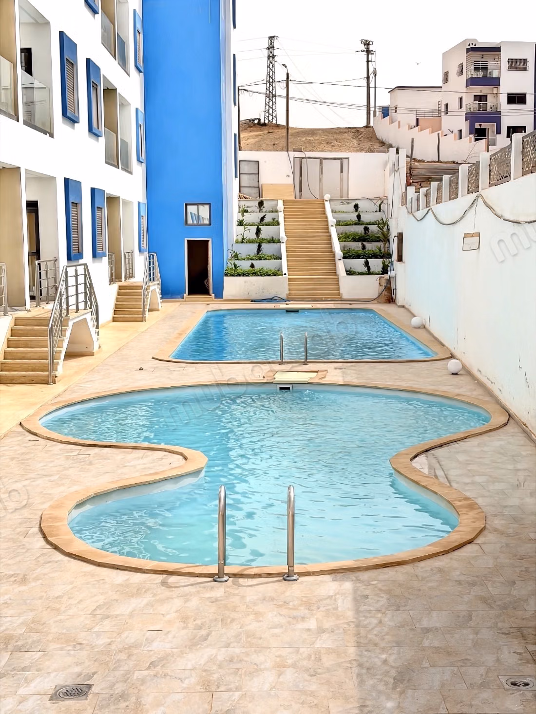 Appartement à Aourir avec vue sur piscine