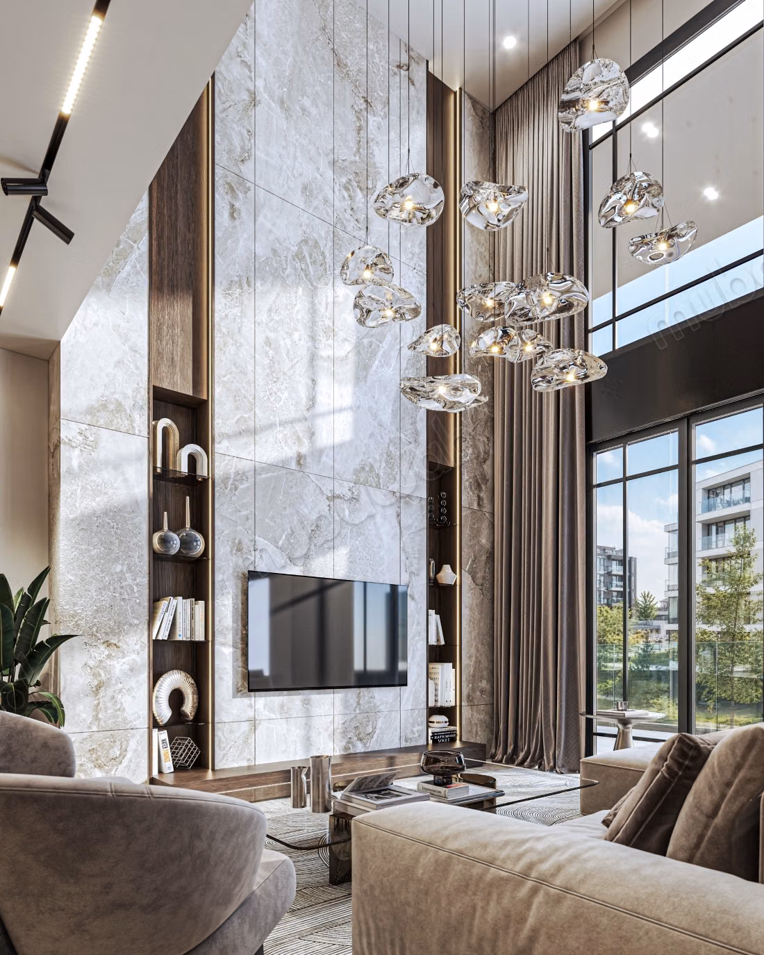 Duplex de Luxe 335m² aux jardins de Carthage D0 2