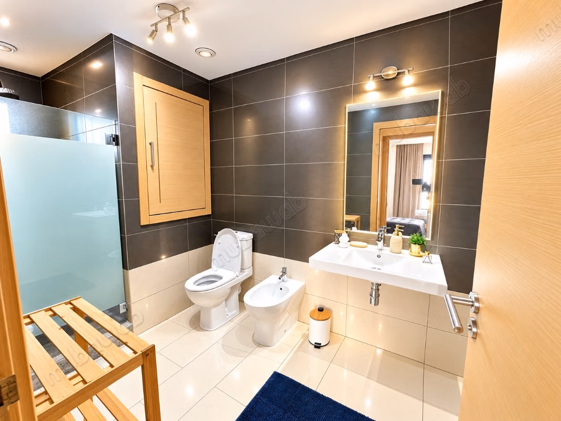 Appartement chic meublée 2 chambres, CFC