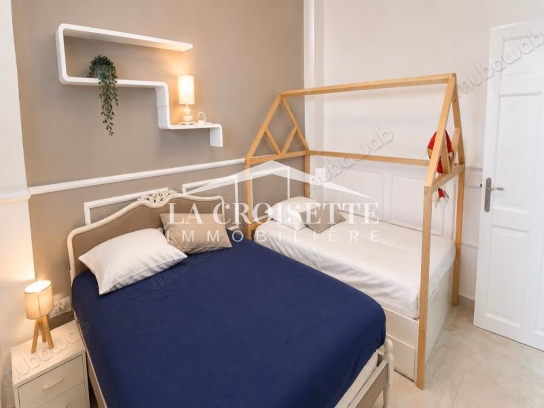Furnished Villa Floor S3 in La Marsa