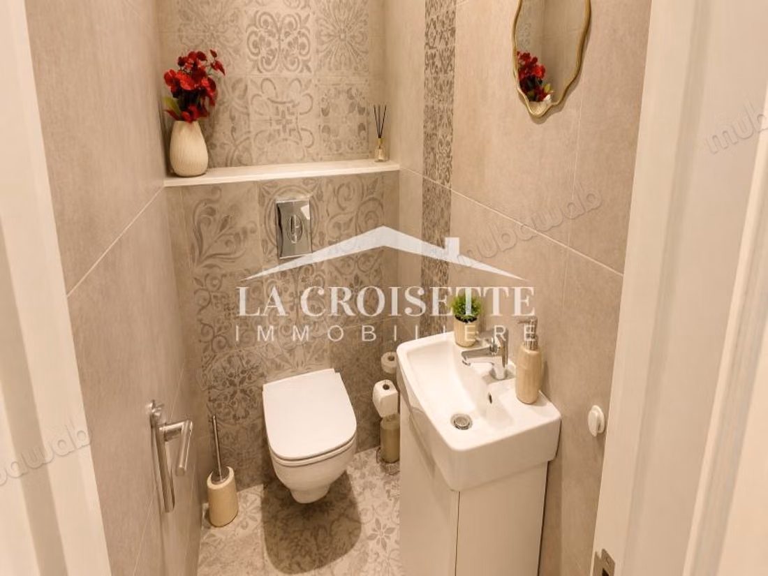 Furnished Villa Floor S3 in La Marsa