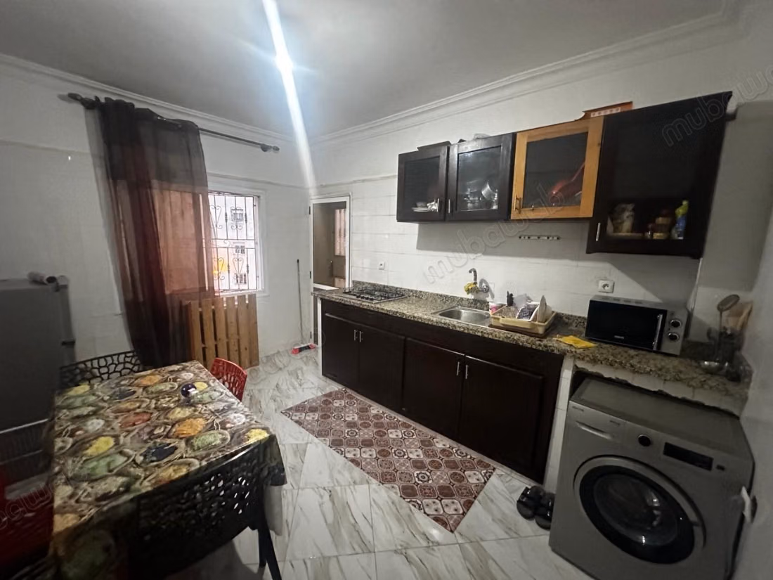 Appartement meublé 115m2terrasse Aswak assalam