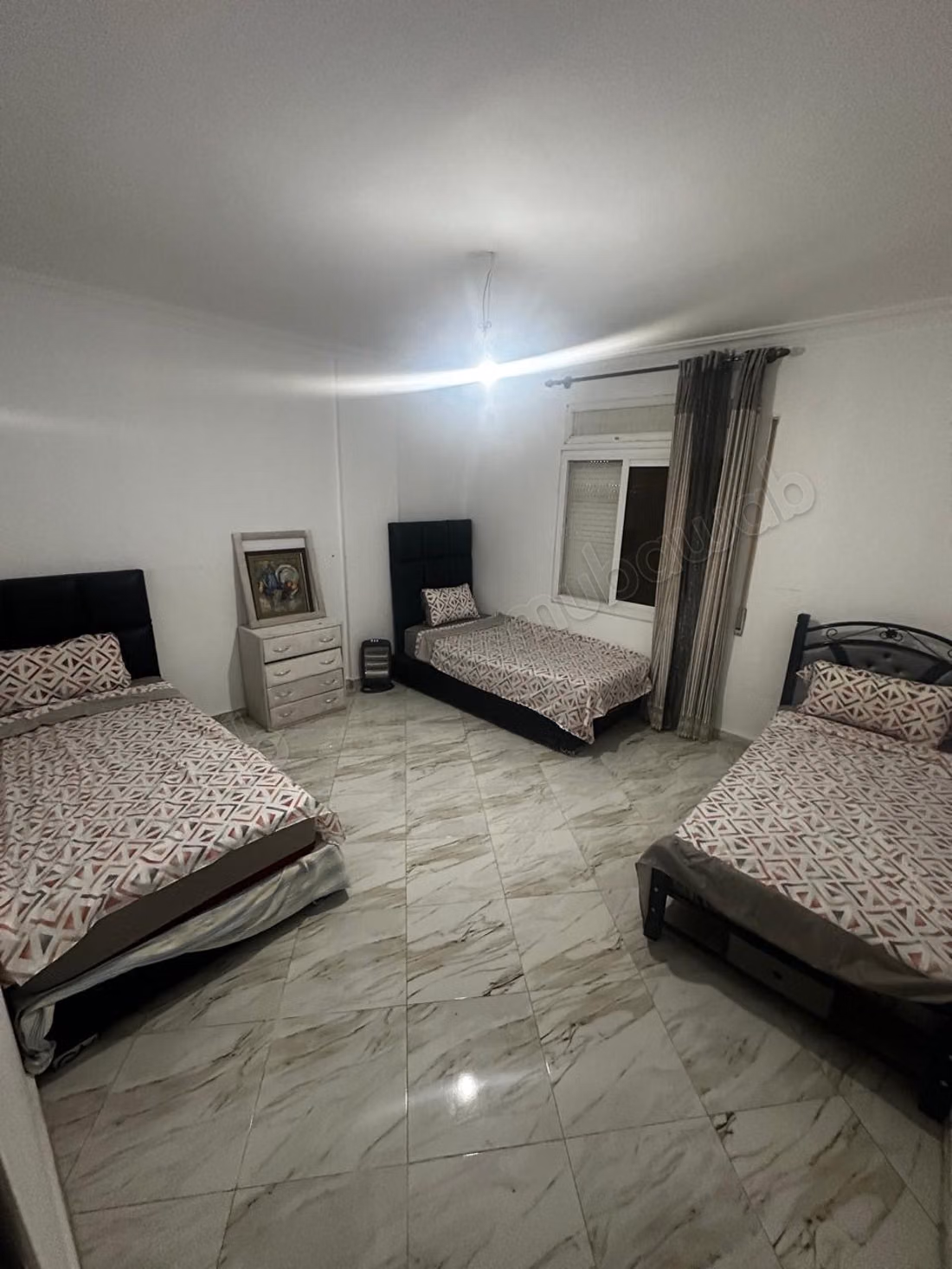 Appartement meublé 115m2terrasse Aswak assalam