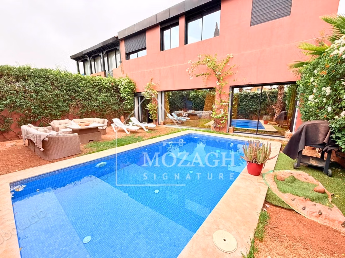 Magnifique villa 4 chambres piscine privée sur residence sécurisée