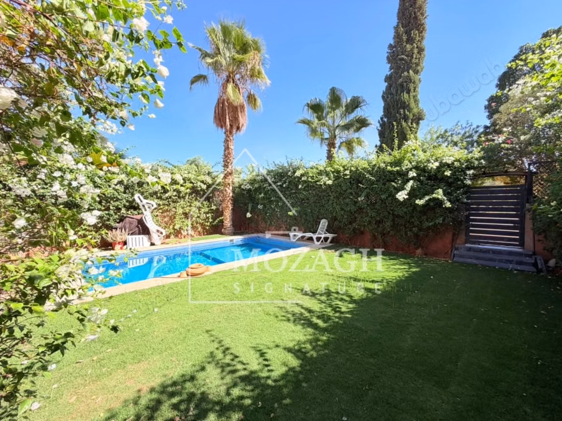 Magnifique villa 4 chambres piscine privée sur residence sécurisée