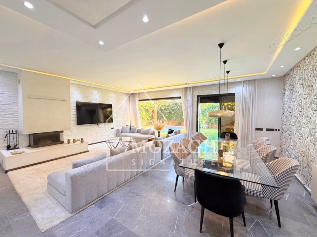 Magnifique villa 4 chambres piscine privée sur residence sécurisée