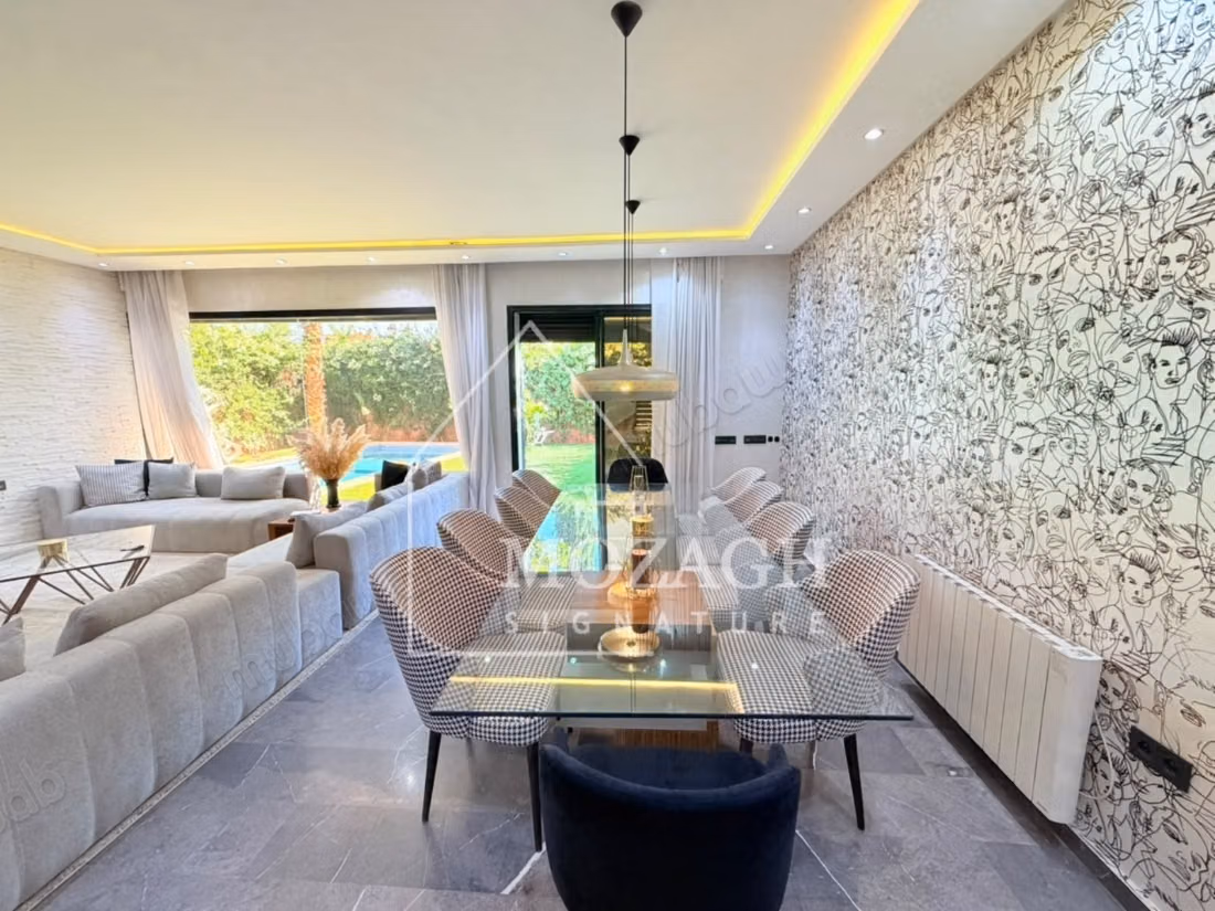 Magnifique villa 4 chambres piscine privée sur residence sécurisée