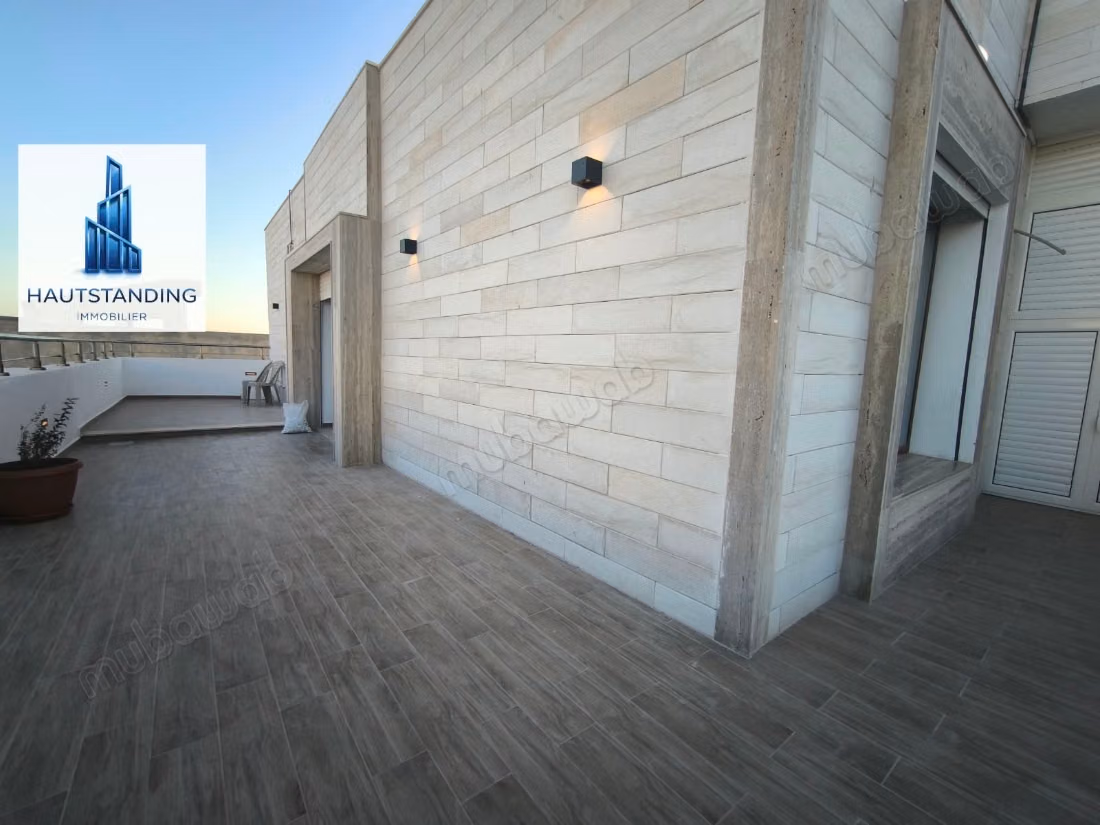 Un luxueux Appart S2 avec grande terrasse à Sousse