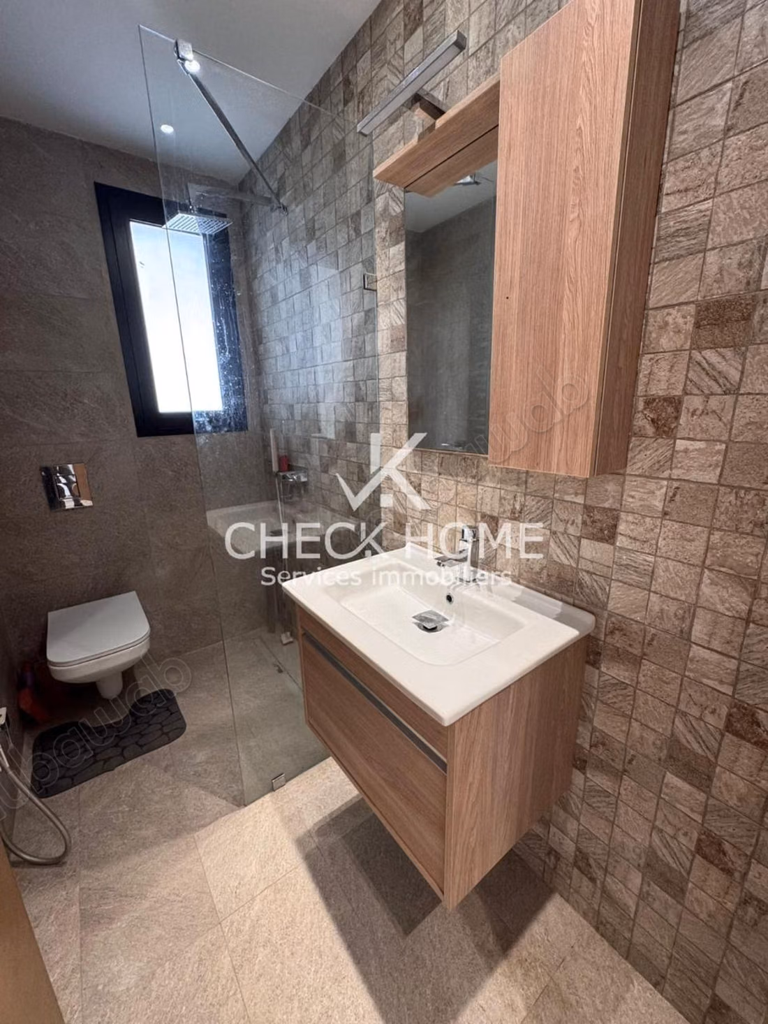 Location annuelle appartement S3 vide, AFH2 Mrezga