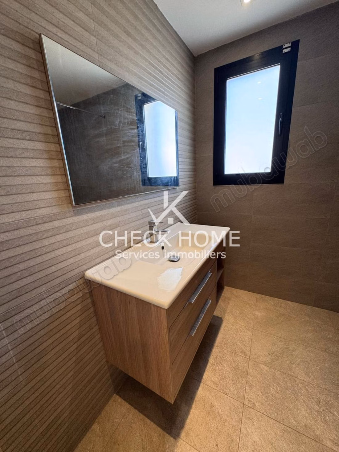 Location annuelle appartement S3 vide, AFH2 Mrezga