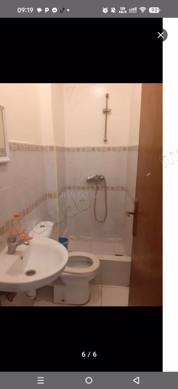 Beautiful apartment for rent in Sidi Maarouf. 2 large rooms. Furnished