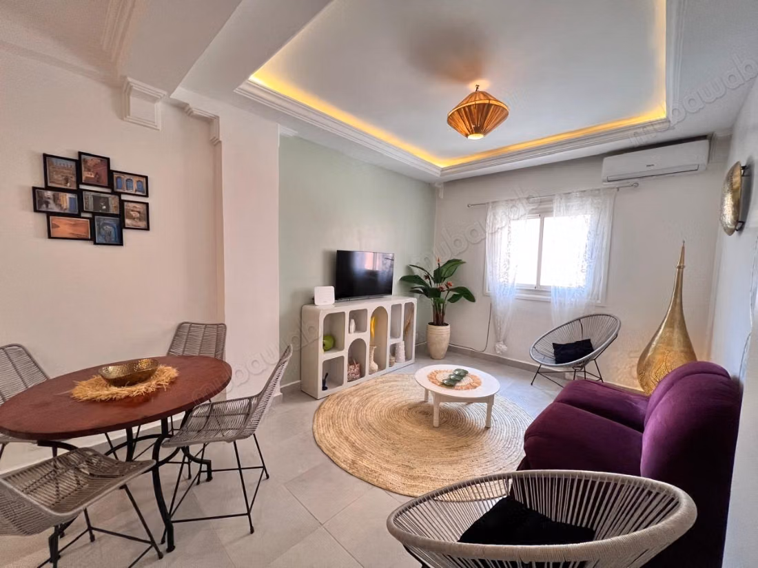 Appartement 2 chambres sur Gueliz