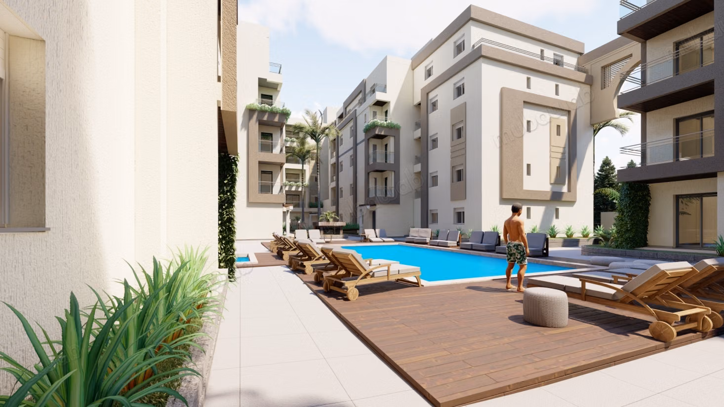 Appartamento S2 in vendita a Hammamet vicino alla spiaggia