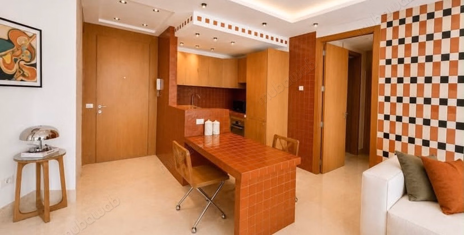 Charmant appartement à louer à Racine. 3 grandes chambres. Mobilier