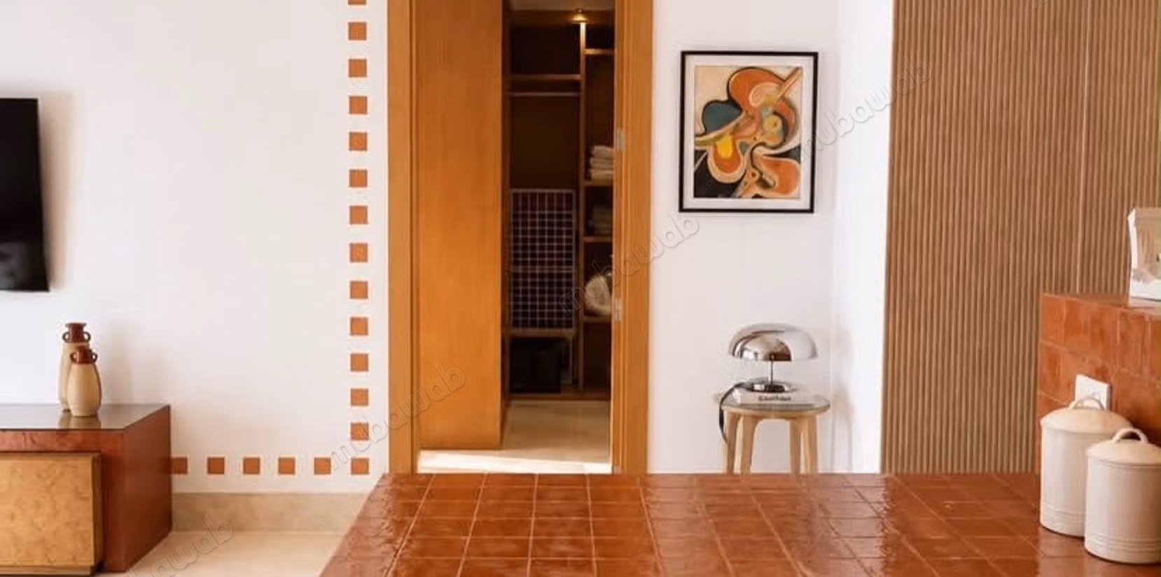 Charmant appartement à louer à Racine. 3 grandes chambres. Mobilier