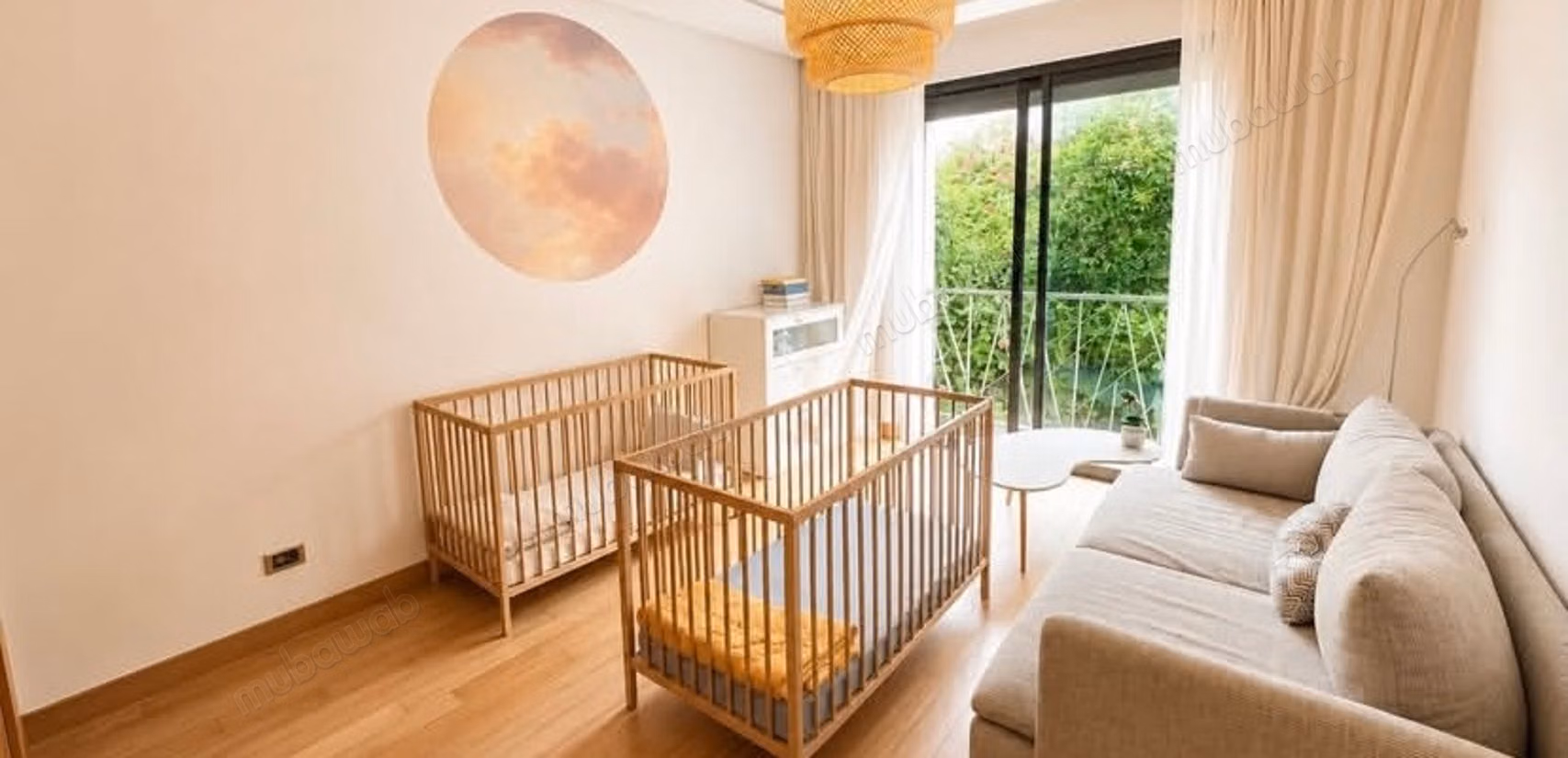 Superbe appartement meuble de 3ch à Gauthier à louer
