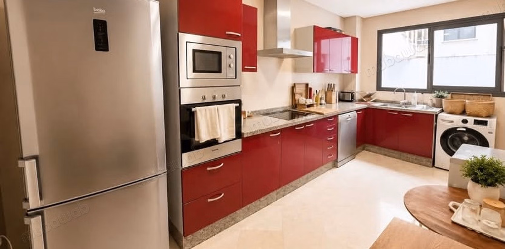 Superbe appartement meuble de 3ch à Gauthier à louer