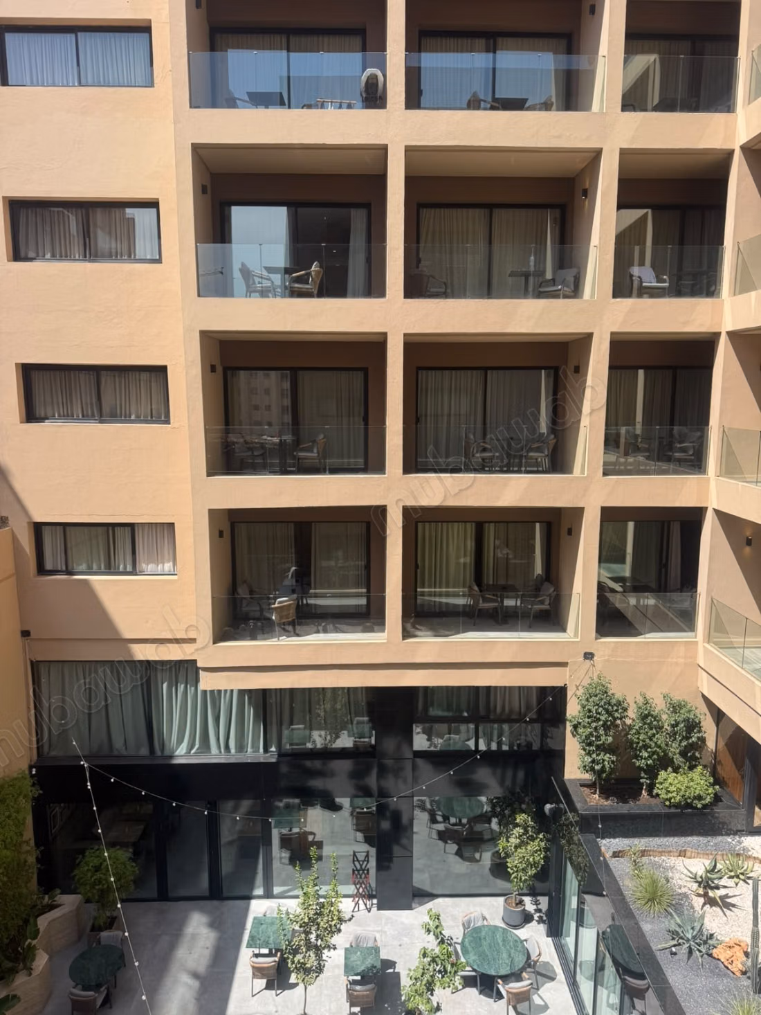 Zeer mooi appartement te huur in Guéliz. 2 aangename kamers. Goed ingericht
