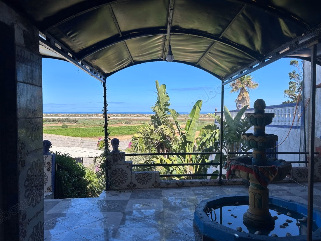 Magnifique villa vue mer  terrain 542 m² – titré – proche oualidia