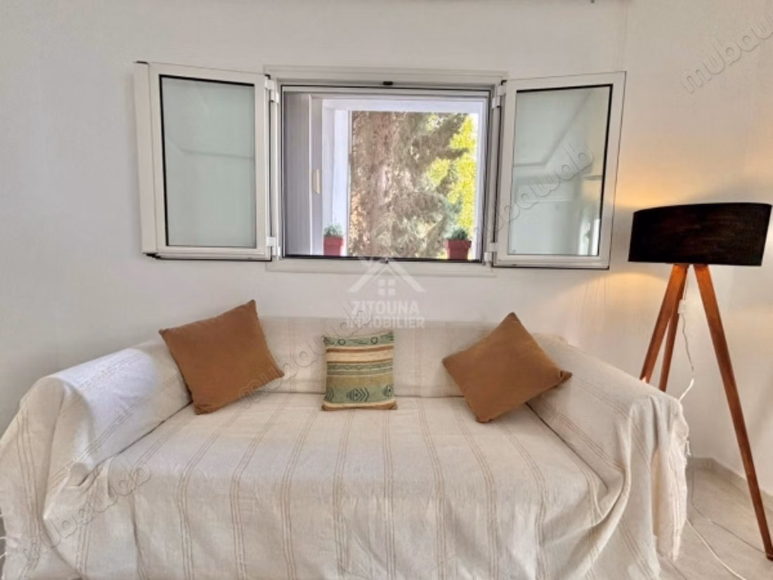 For rent a furnished apartment in La Marsa Ville