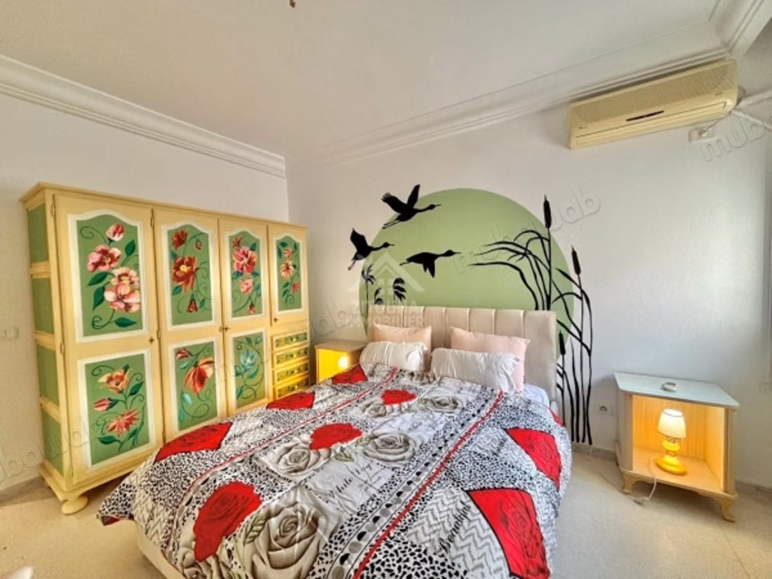 For rent a furnished apartment in La Marsa Ville