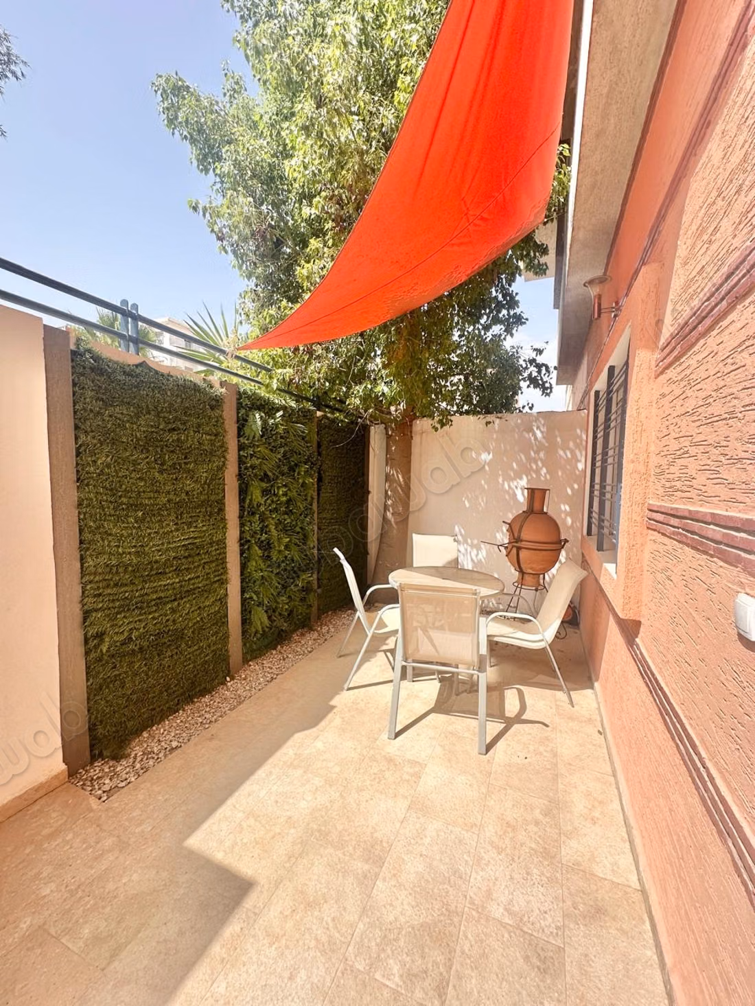 Duplex nuovo arredato con giardino in affitto ad Agadir