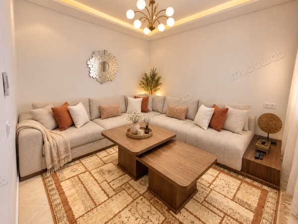 Duplex neuf meublé avec jardin à louer à agadir