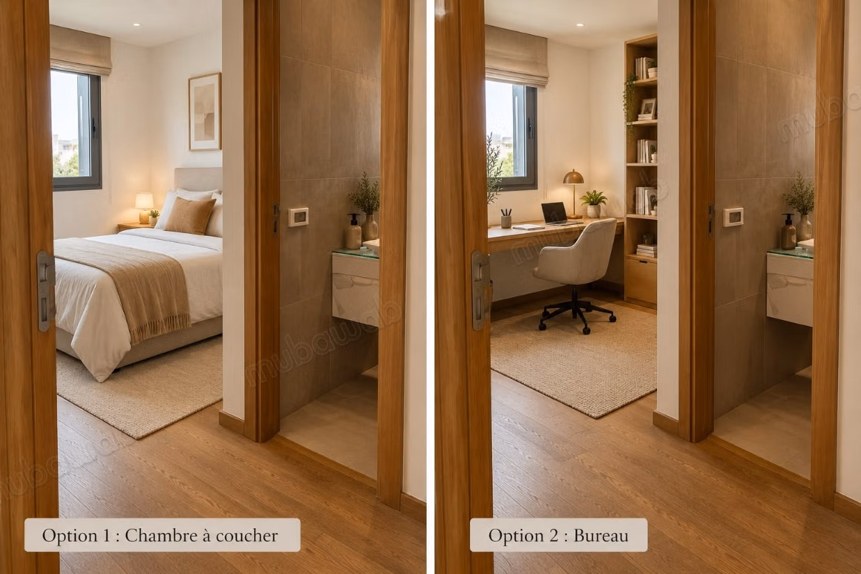Marina – Penthouse duplex meublé à la location