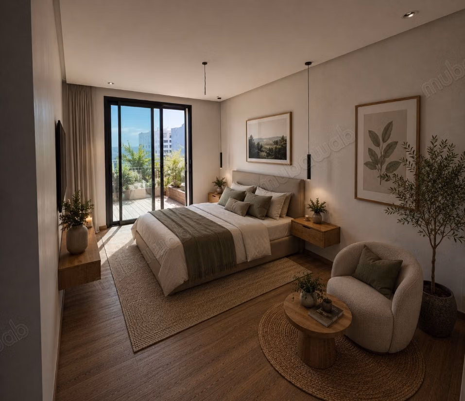 Marina – Penthouse duplex meublé à la location