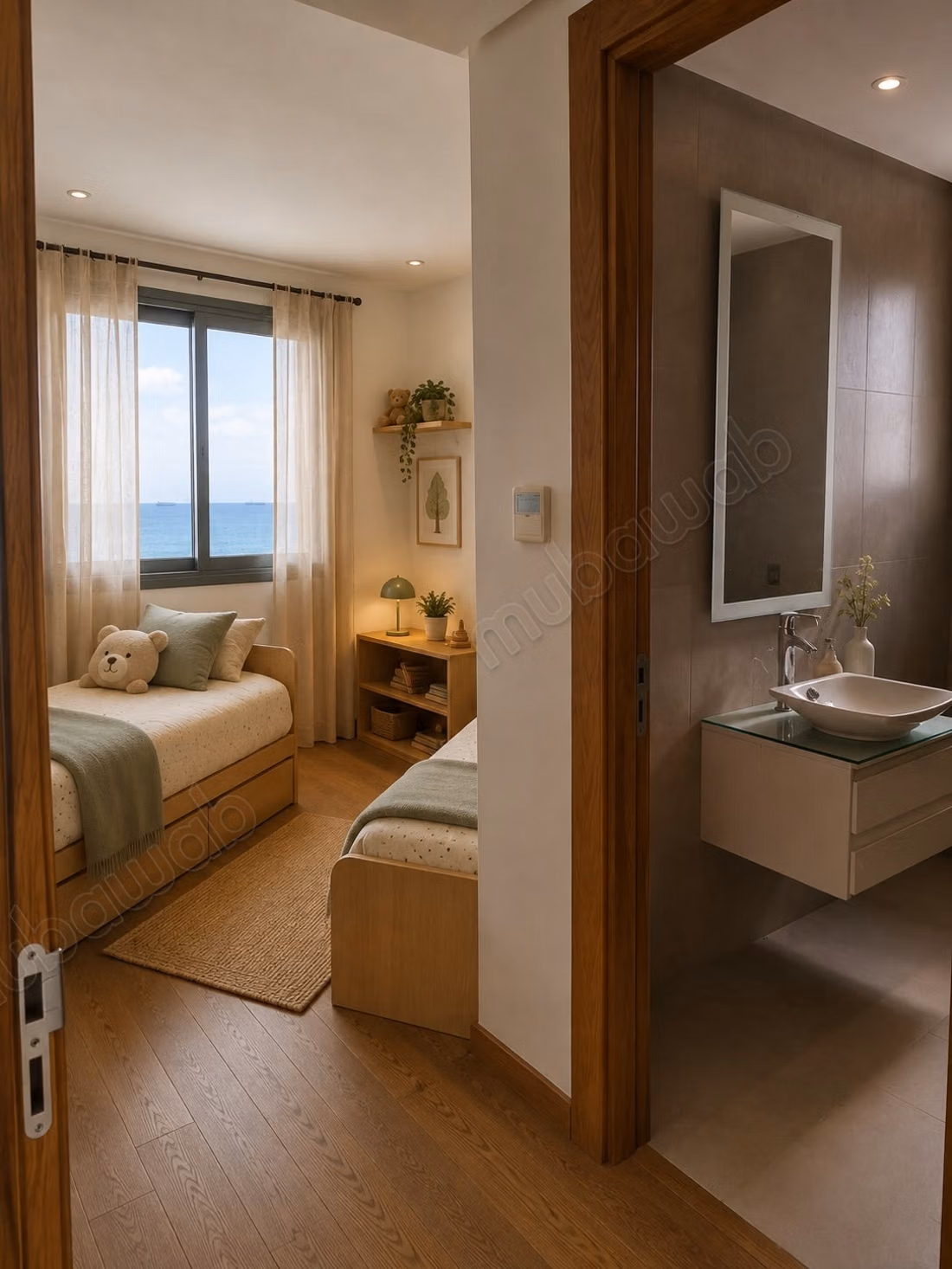 Marina – Penthouse duplex meublé à la location