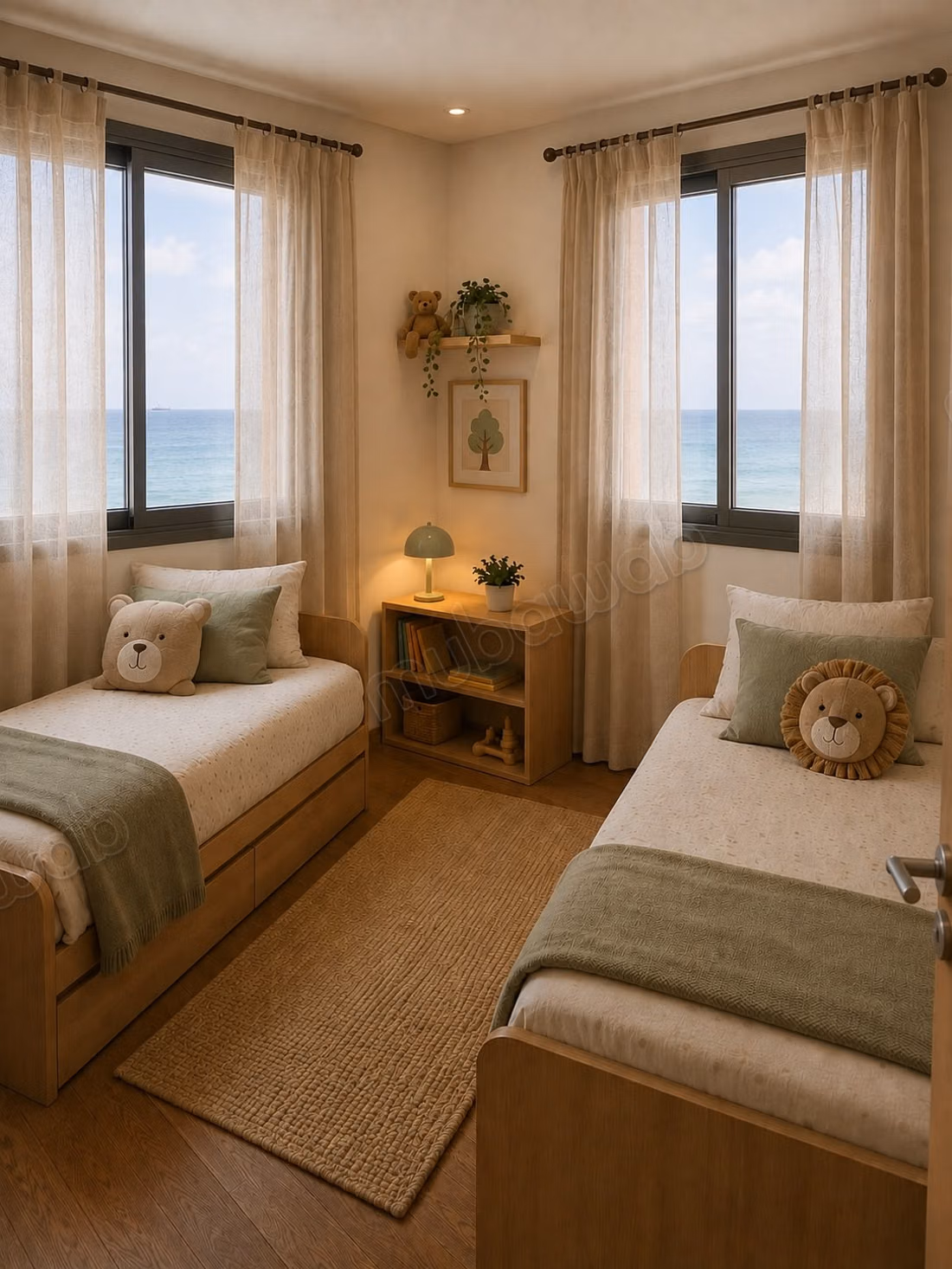 Marina – Penthouse duplex meublé à la location