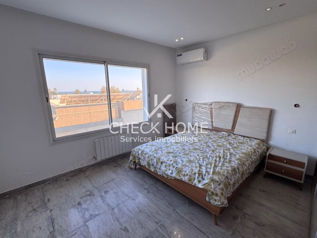 Location jusqu'à juin Appartement S2 à lido Nabeul