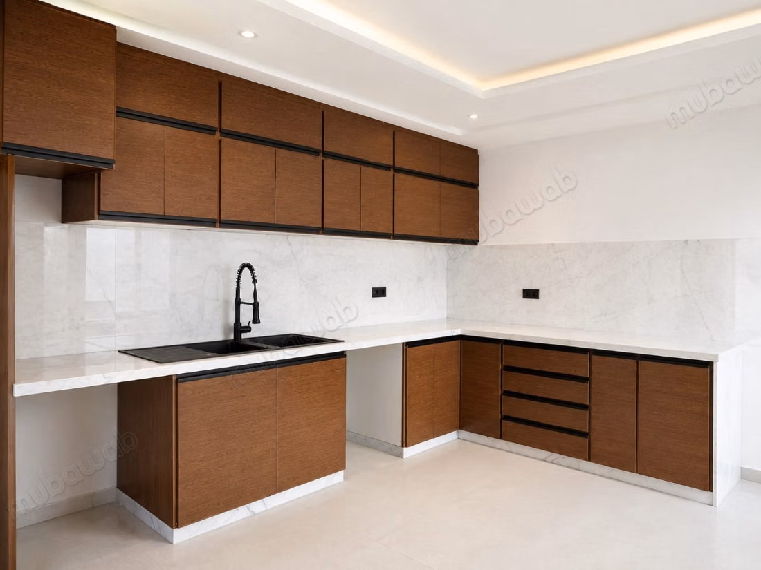 Luxury villa for rent in Harhoura. 2 beautiful bedrooms. Garden and garage