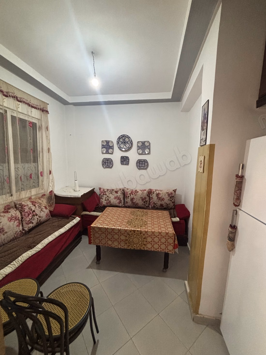 Appartement à louer dans le quartier Karim El Amrani. Superficie totale de 76 m². Meublé