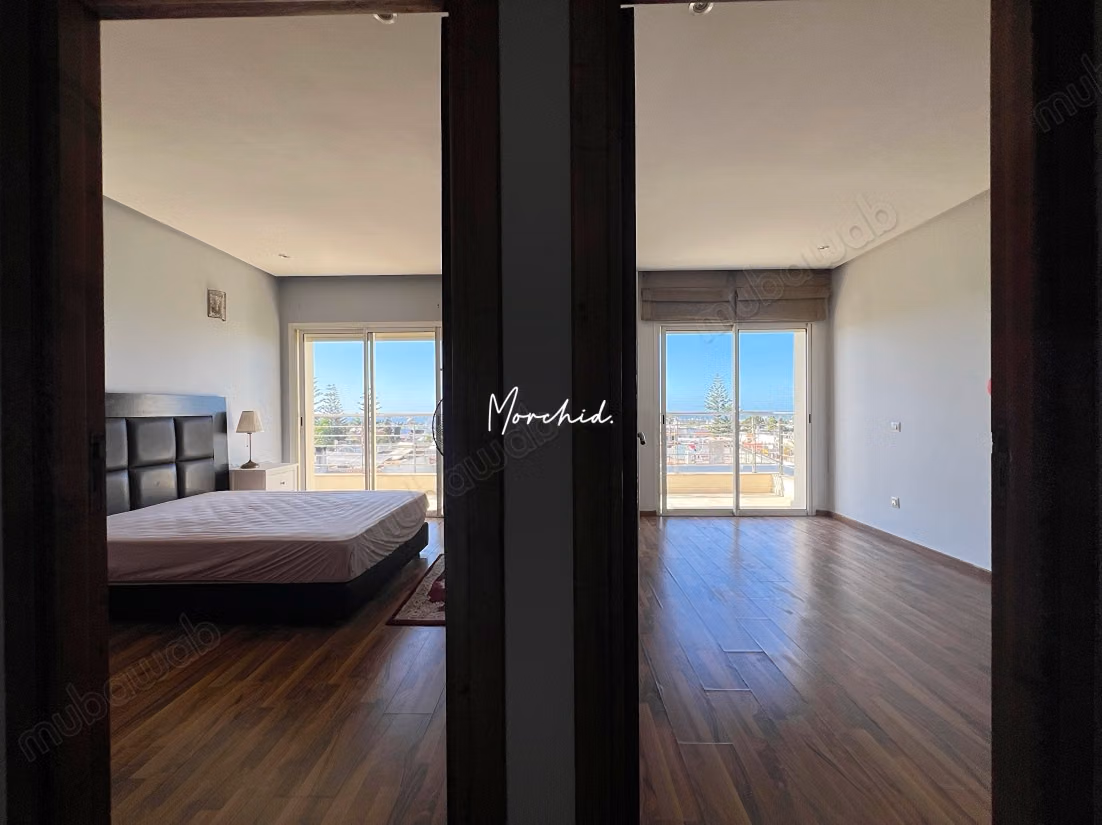 Ain diab, casablanca appartement meuble Vue mer