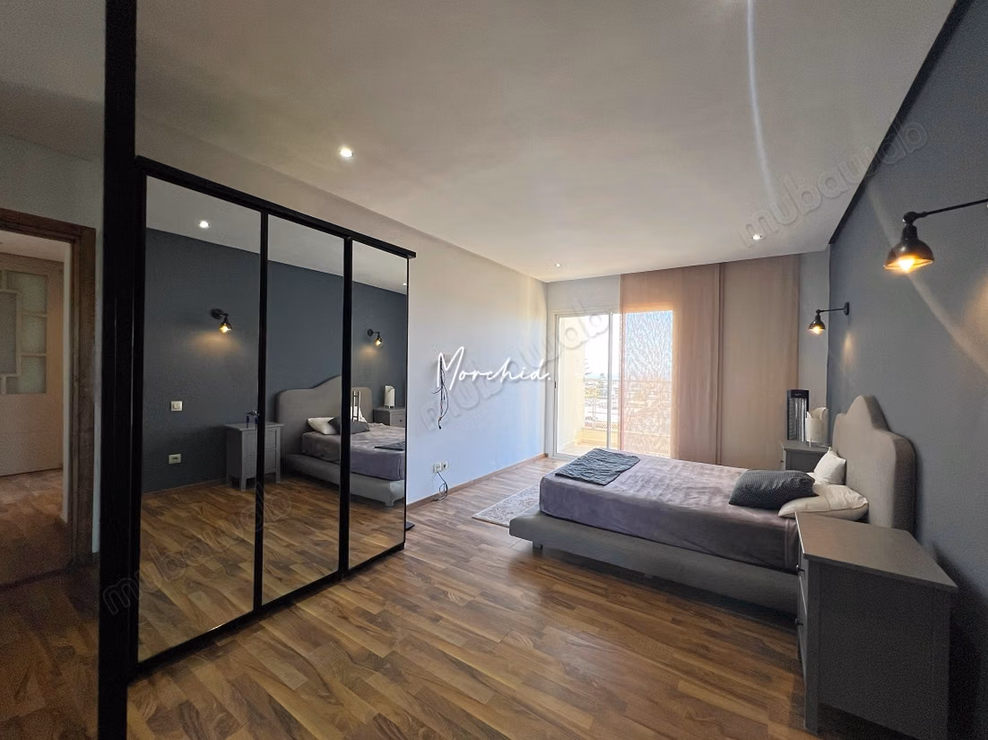 Ain diab, casablanca appartement meuble Vue mer
