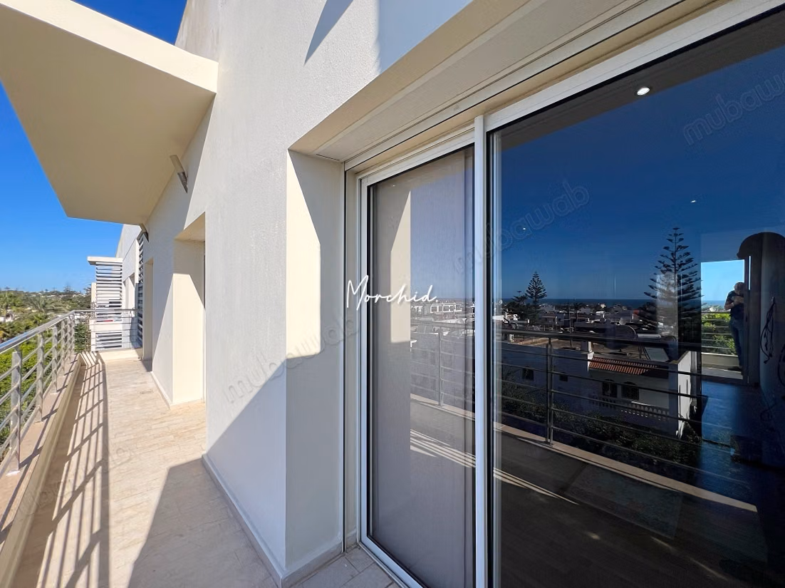 Ain diab, casablanca appartement meuble Vue mer