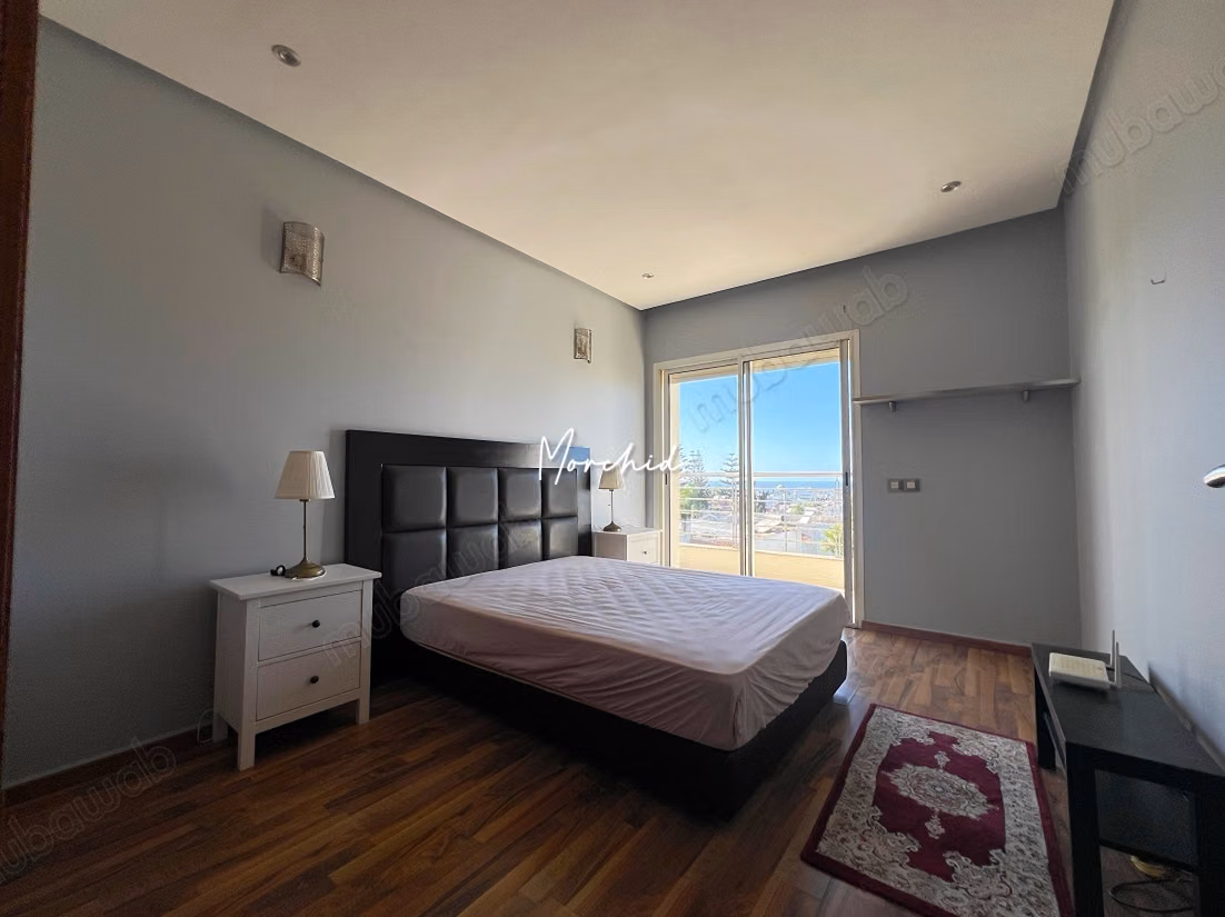 Ain diab, casablanca appartement meuble Vue mer