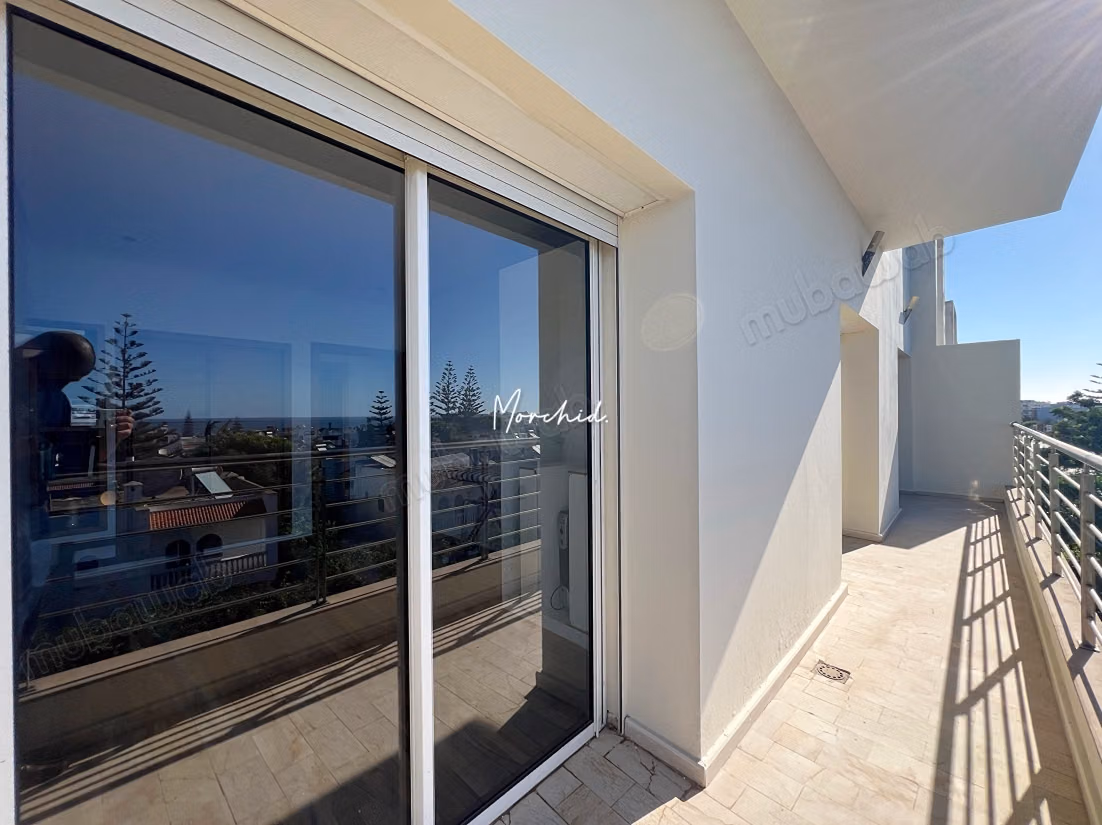 Ain diab, casablanca appartement meuble Vue mer