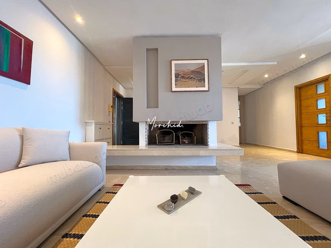 Ain diab, casablanca appartement meuble Vue mer
