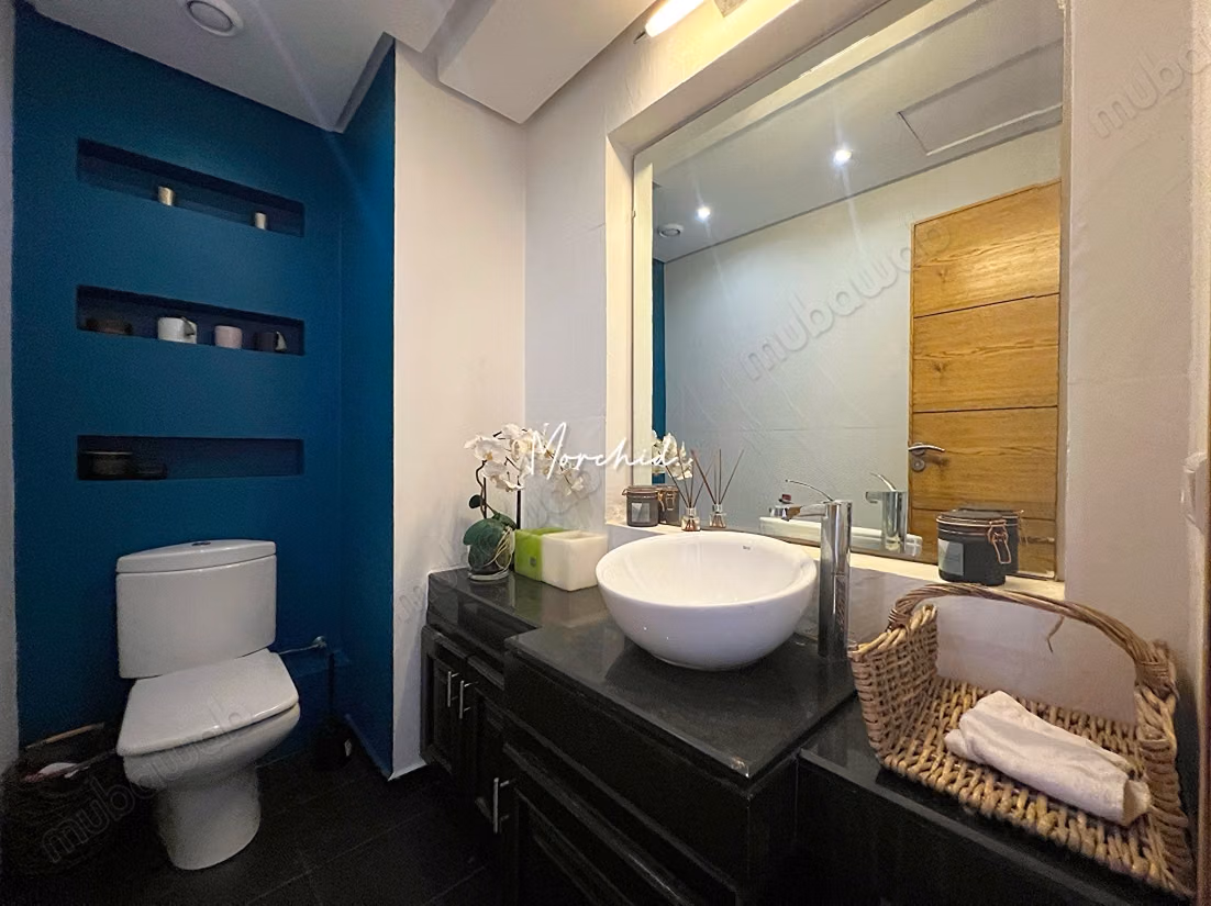 Ain diab, casablanca appartement meuble Vue mer