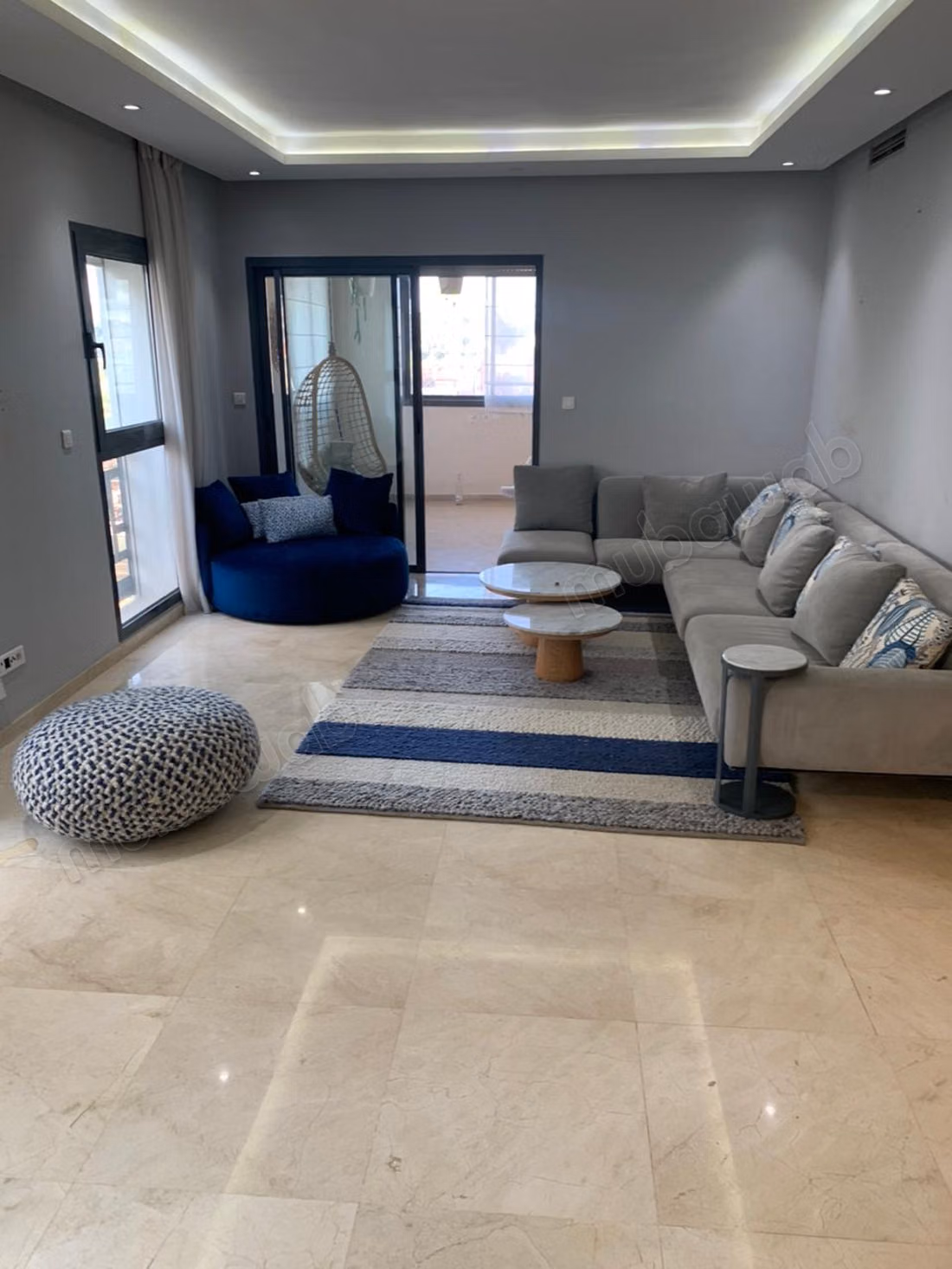 Stunning apartment for rent in Casablanca Finance City. 3 comfortable rooms. Furnished