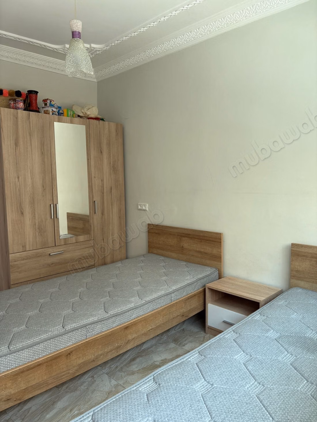 Louez cet appartement à Boukhalef. 2 chambres agréables. Meublé
