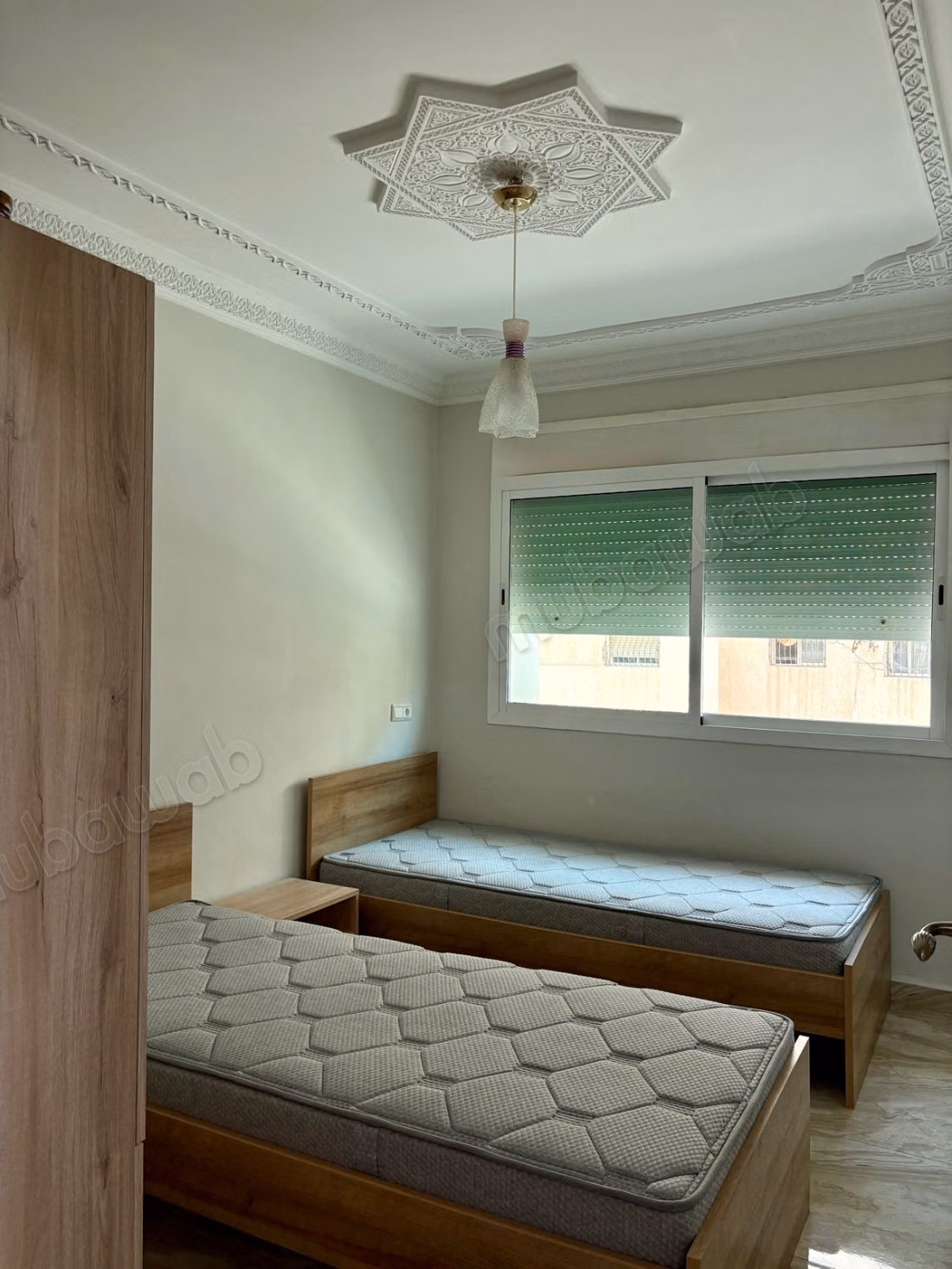 Louez cet appartement à Boukhalef. 2 chambres agréables. Meublé