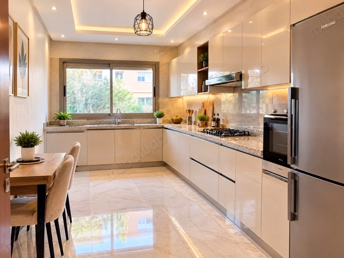 Vente d'un Appartement à Agdal. Superficie totale 94 m². Meublé — 3