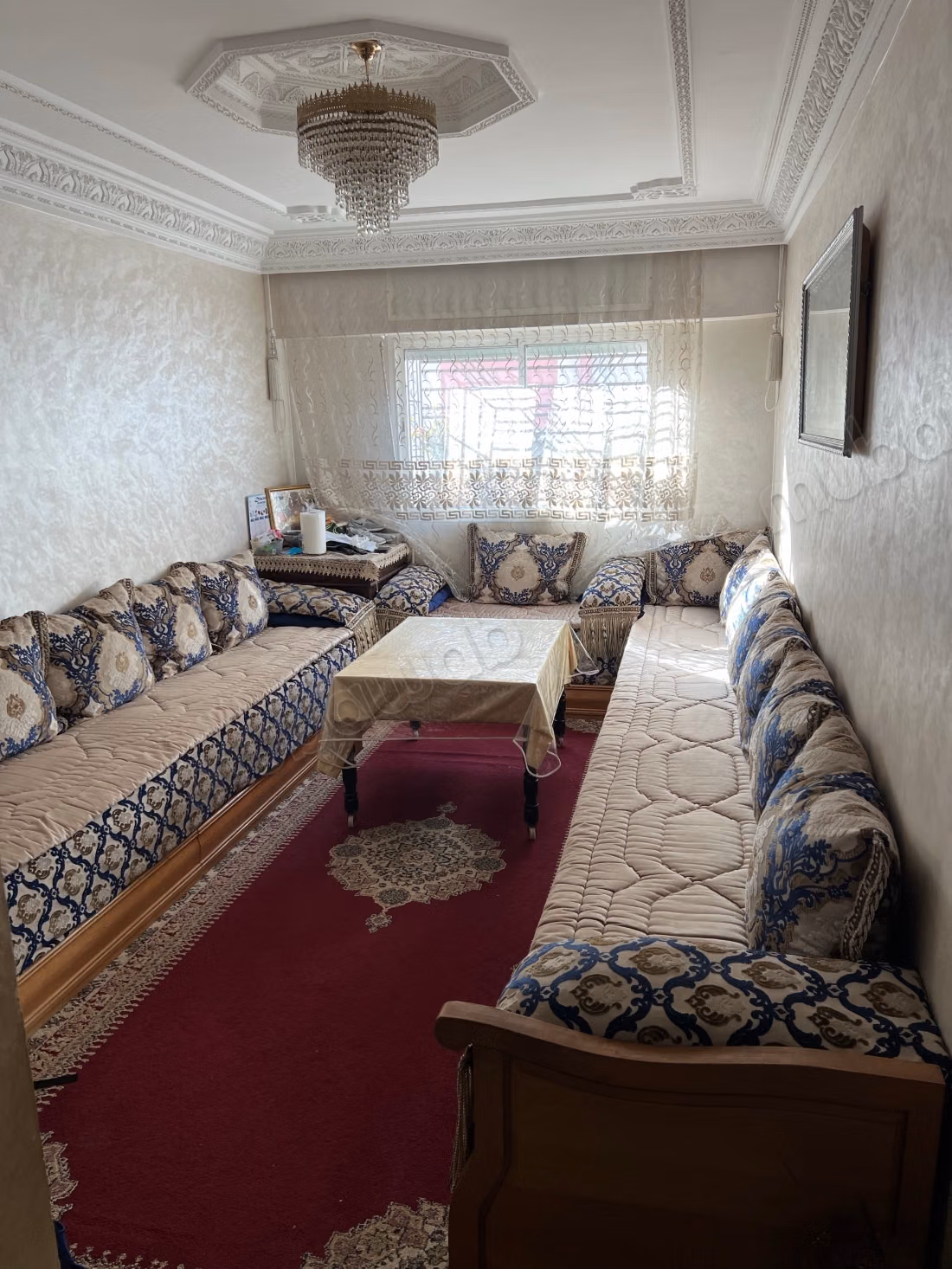 Mooie appartement te koop in Sidi Hajji. 2 mooie slaapkamers. Satellietsysteem
