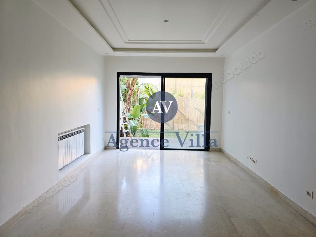 In affitto un duplex S2 con giardino a La Soukra