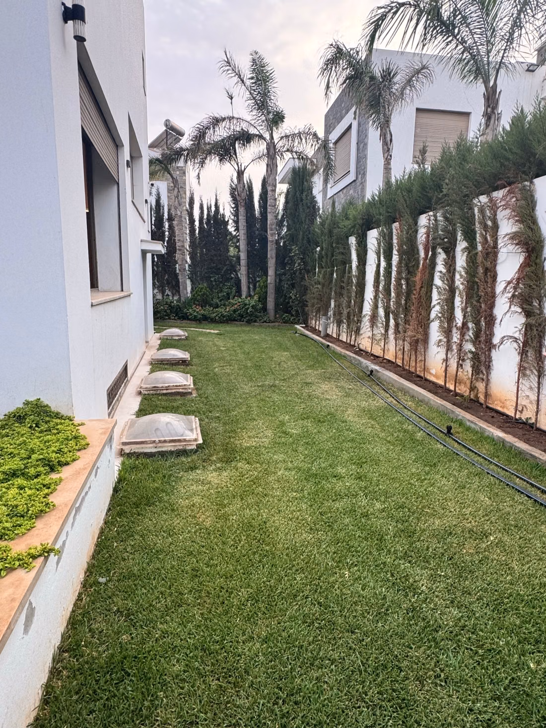 Villa isolata in affitto vuota, città verde, 4 suite