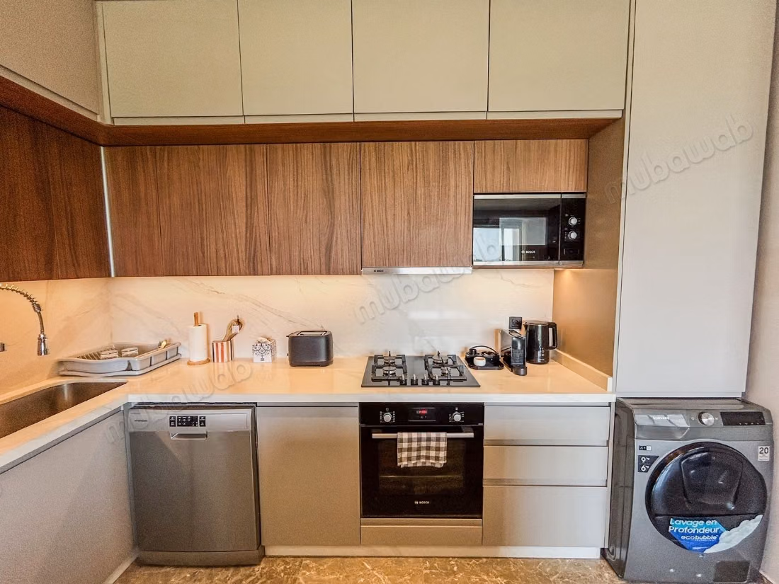 Alquila este apartamento en Casablanca Finance City. 1 Habitacióne. Amueblado